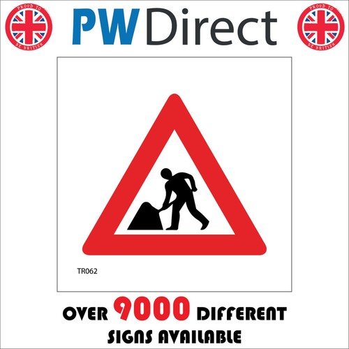 Sign men work - at,