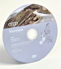 Audi 2022 MMI 2G High Navigation Map Update Sat Nav DVD A4 A5 A6 A8 Q7 ✔️