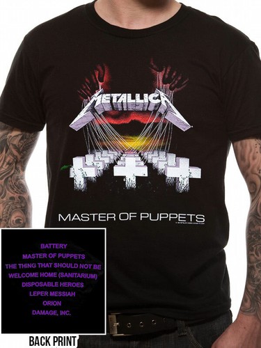Official metallica shirt - metallica,