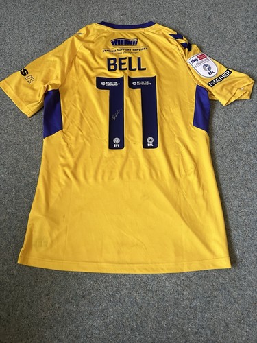 Match worn wycombe wanderers - match,