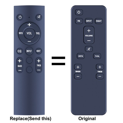 New replacement remote - new,