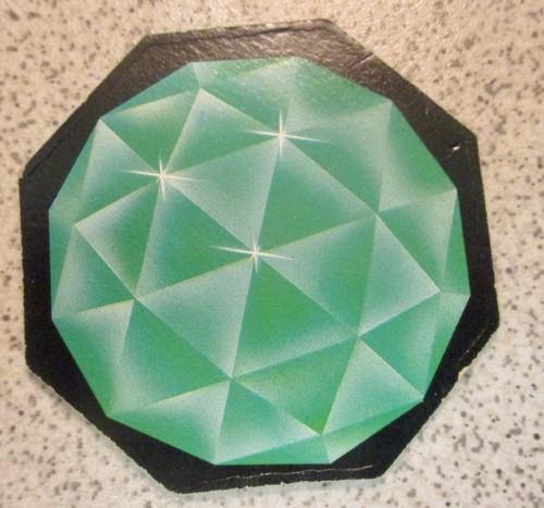 Vintage crystal maze - crystal,