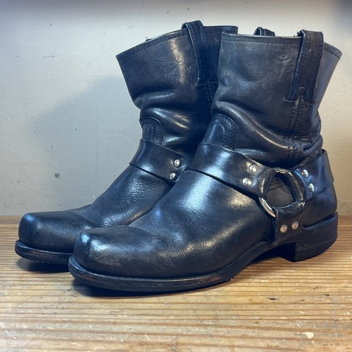 Frye harness boots brown - frye,