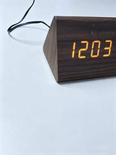 Wooden effect digital led - digital,