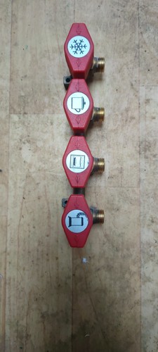 Way gas manifold taps - gas,