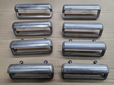 8x VINTAGE CAST ALLUMINIUM