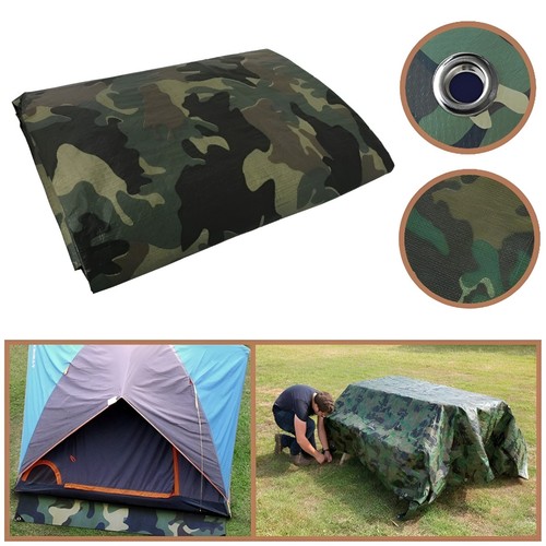 Camouflage heavy duty tarp - camouflage,