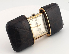 Vintage Stowa " Ermeto Type"  17-Jewel Pocket/Purse/Table Watch W/Leather Case