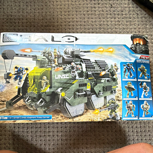 Unopened mega bloks - mega, halo