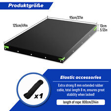 4 ft x 3 ft Black Strong Fully