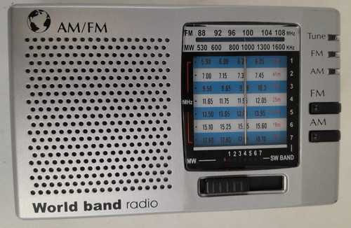 Portable world band - fm,