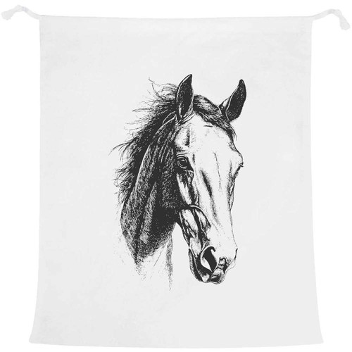 Horse portrait laundry - laundry, /