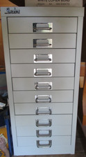 Silverline 10 Drawer Filing