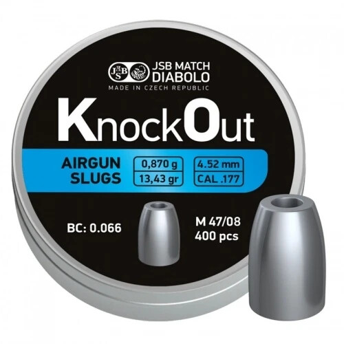 Jsb knockout slugs 177 - jsb,