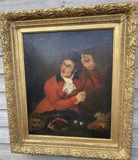 Victorian Oil Painting In