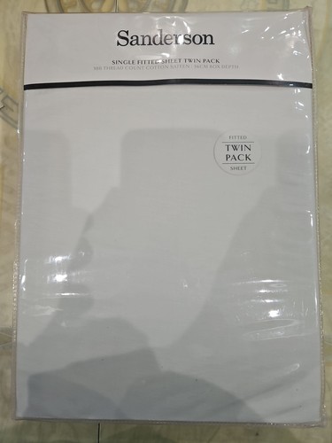 Sanderson 300tc cotton fitted - sanderson,