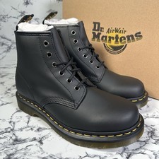 DR MARTENS Black 101 Classic Leather Ankle Boots SIZE UK5 EU38 BNIB Nappa