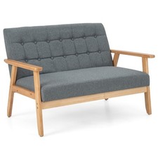 Mid-century Upholstered Love