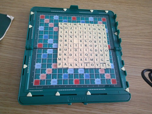 Travel scrabble magnetic tiles - travel,