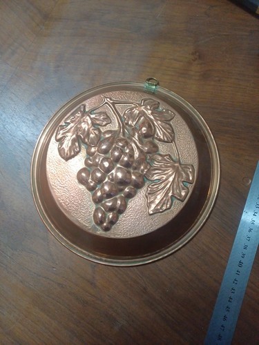Vintage large tin lined copper - vintage,