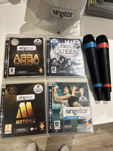 Singstar two controllers and - two,