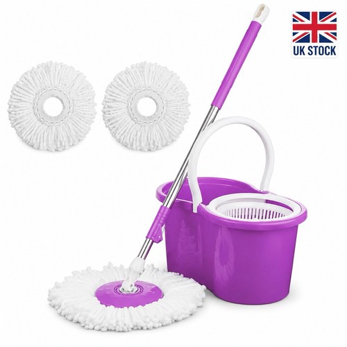 Spin mop 360 bucket set - mop,