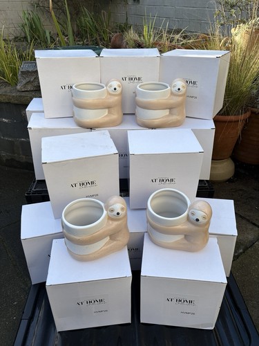 Sloth plant pot bundle new - plant, bundle;
