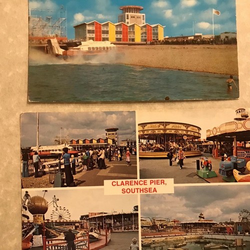 Ferry boats southsea postcards - southsea,