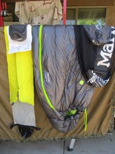 MARMOT PLASMA 30 Down Sleeping Bag & THERMAREST NEOAIR Mat, Excellent