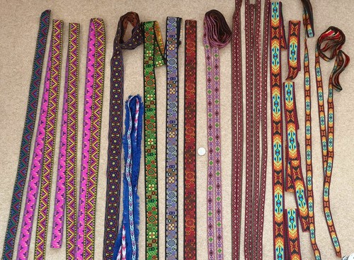 Job lot jacquard - jacquard, ribbon