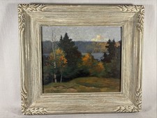 John Hubert Beynon (Canadian, 1890-1970) Original Oil On Board Titled Autumn