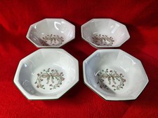 Johnson Bros ETERNAL BEAU : Set x 4 Cereal/Dessert Bowls : 17.5cm dia : Ex Cond
