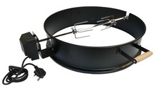 Premium Charcoal BBQ Kettle Rotisserie Ring Chicken - Fits Weber 57cm - SECONDS