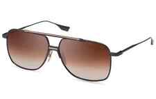 DITA ALKAMX ,BLACK IRON WHITE GOLD SUNGLASSES,BROWN GRADIENT LENS,DESIGNER