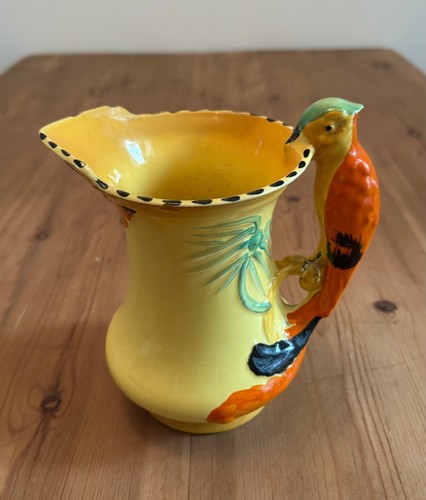 1930s burleigh ware parrot jug - 1930s,