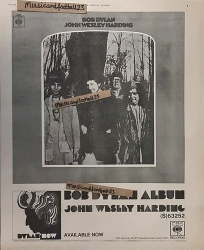 Bob dylan john wesley - wesley, harding