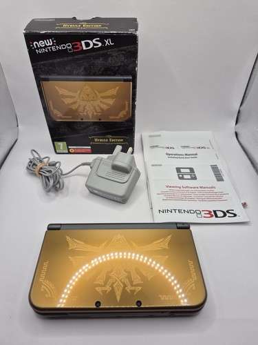 New nintendo 3ds gold - new, xl