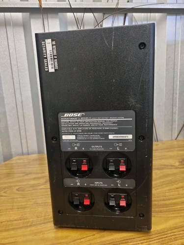 Bose back acoustimass - bose, 5