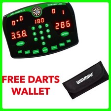 Dart Scorer Scorer Darts Deluxe with Darts Wallet Darts Electronic Scoreboard