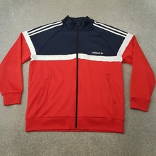 Adidas Track Jacket XL Blue