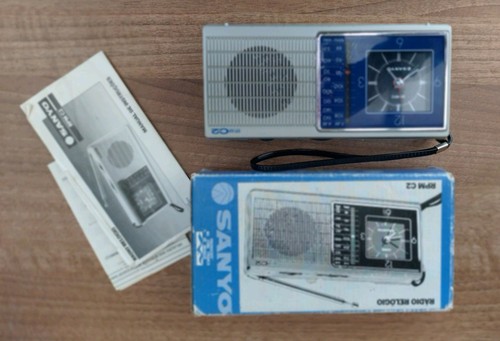 Sanyo clock radio alarm rpm - sanyo,