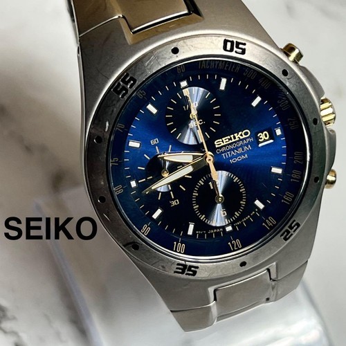 Seiko 7t92 0ed0 titanium - seiko,