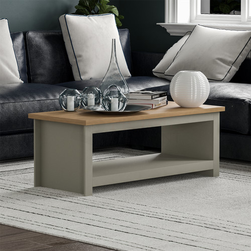 Arlington coffee table shelf - coffee,