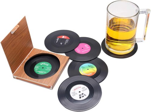 Pcs black record - black, cd