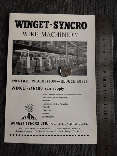 Advert print winget syncro ltd - advert,