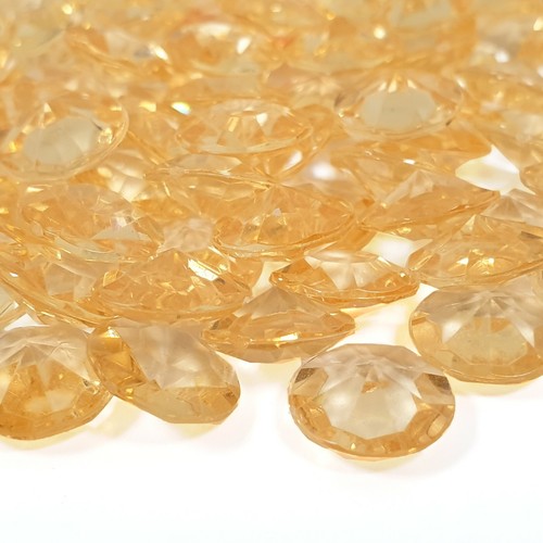 Gold diamante scatter crystals - gold,