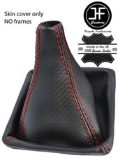 RED STITCH CARBON FIBER VINYL