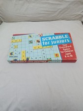 Vintage Scrabble For Juniors (1973) 2 Board Games In 1 - Spears Games