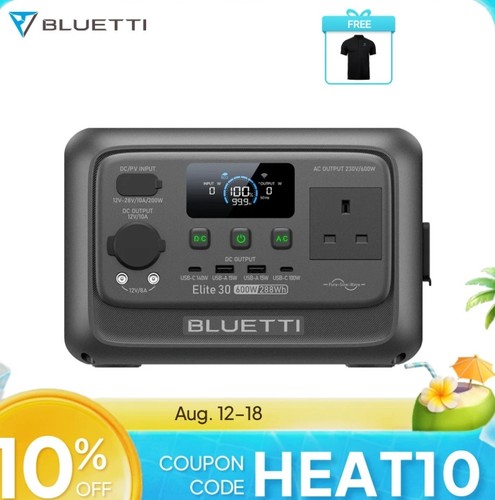 Bluetti elite 288wh 600w - bluetti, v2