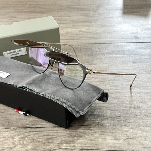 Thom browne tbs814 - black, gold